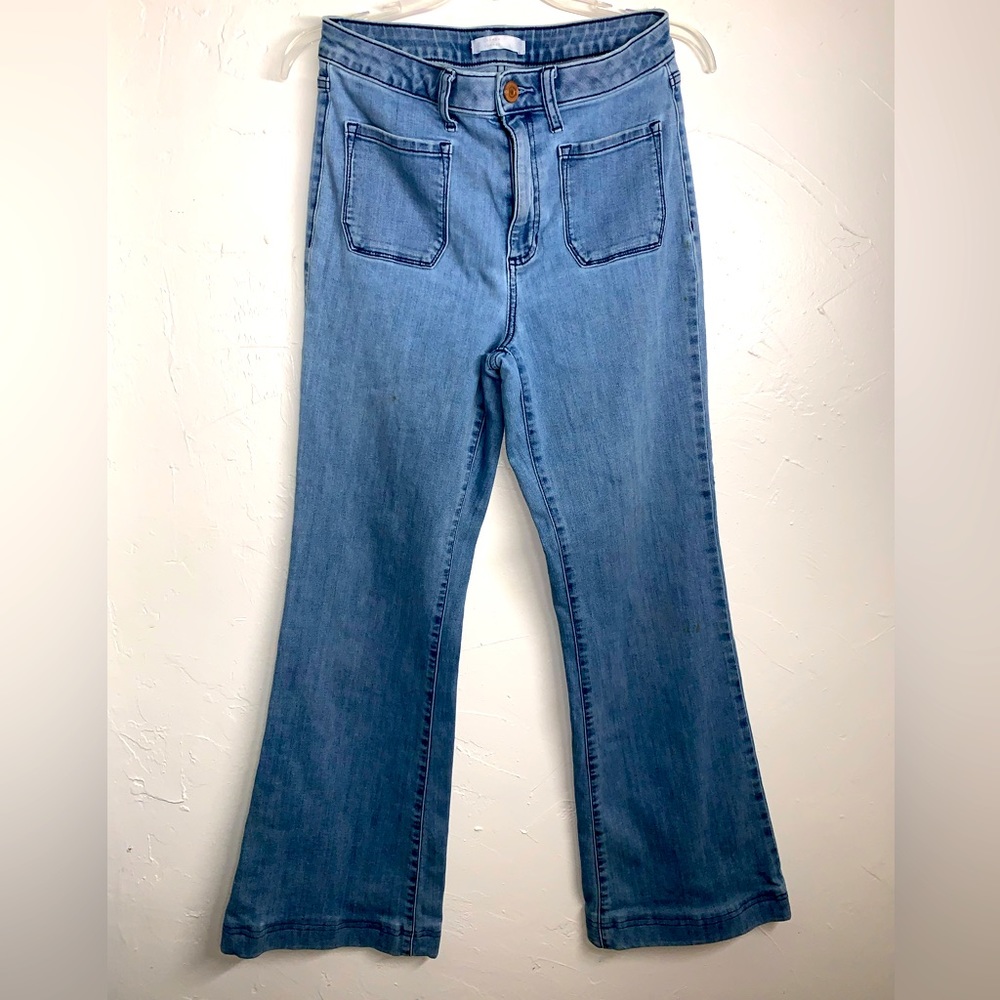 Lauren Conrad Flare jeans, light wash, Sz8